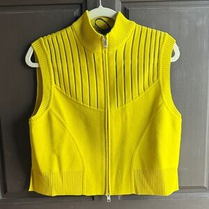Nike Yellow Sleeveless Top